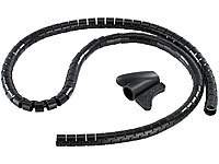dream audio Flexibler Kabelschlauch 22mm mit Einfädeltool, 1.5m in schwarz; Kabelkanäle Kabelkanäle Kabelkanäle Kabelkanäle 
